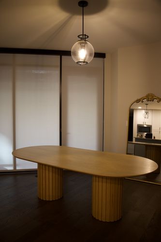 Customer photo review of SENJA OVAL DINING TABLE - OAK