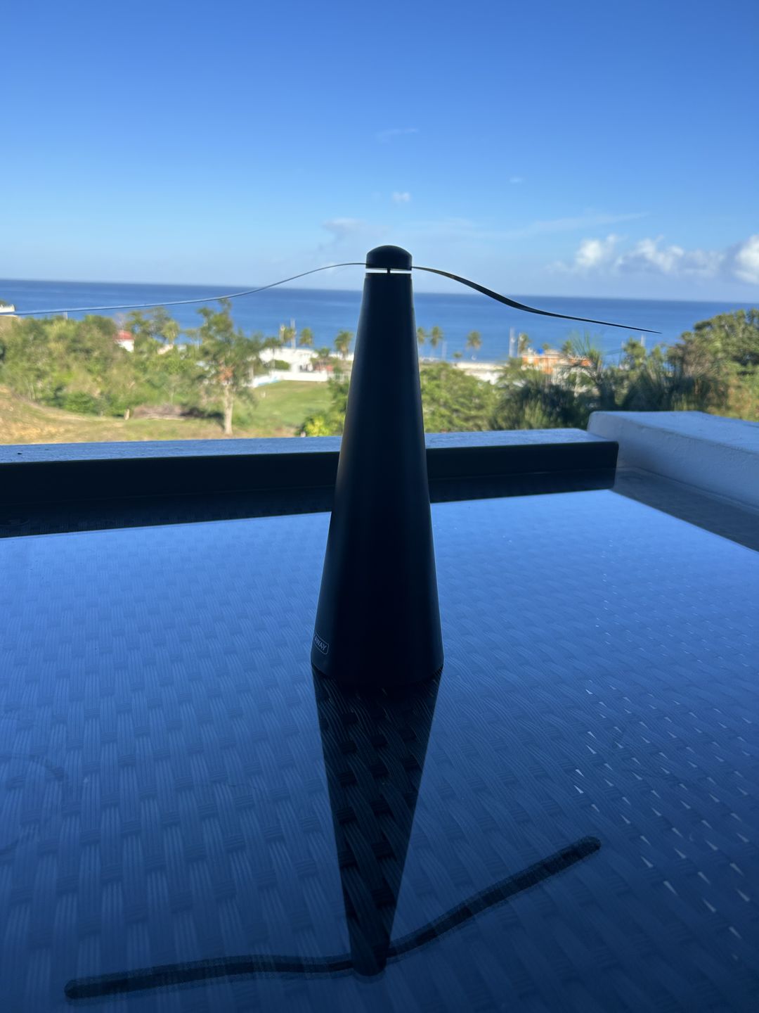 Customer photo review of Fly, Mosquito, and Pest Repellent Fan - Buy One Get One 50% Off
