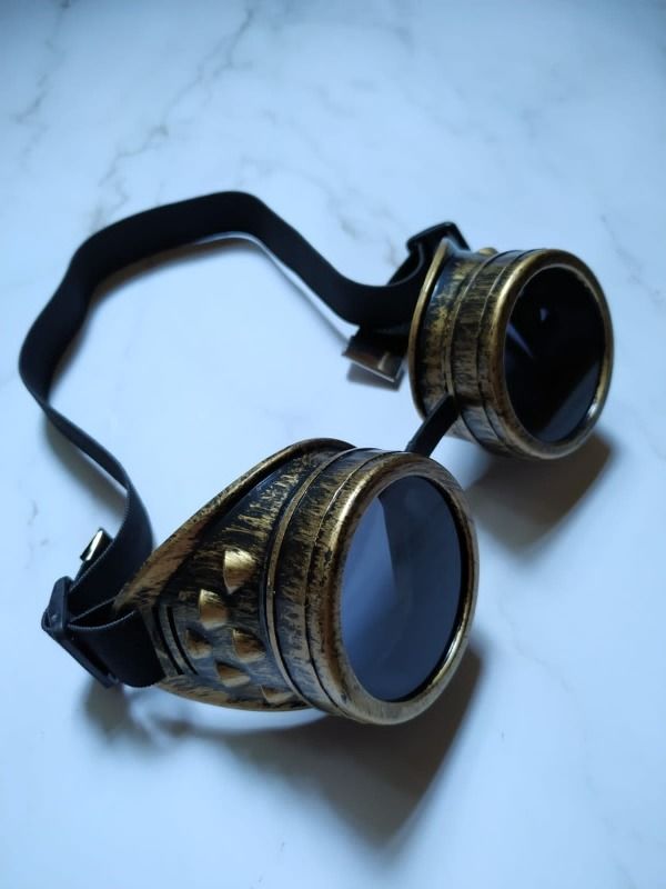 Customer photo review of Original Steampunk Goggles