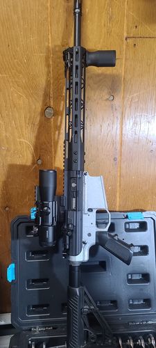 Customer photo review of Prism Scope LS 4X40 CB Red/Green/Blue Illuminated Reticle