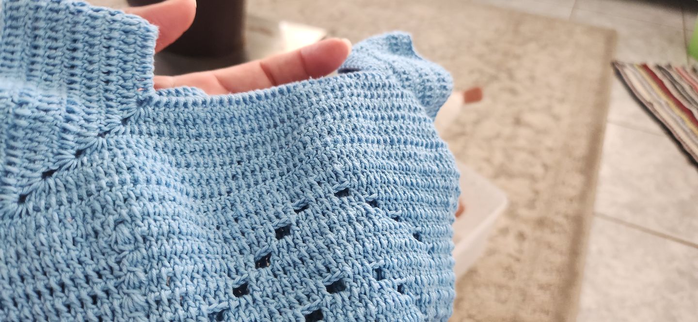 Customer photo review of OMEGA NO.6 [70grs] by Omega - Soft Yarn 100% Mercerized Cotton Yarn