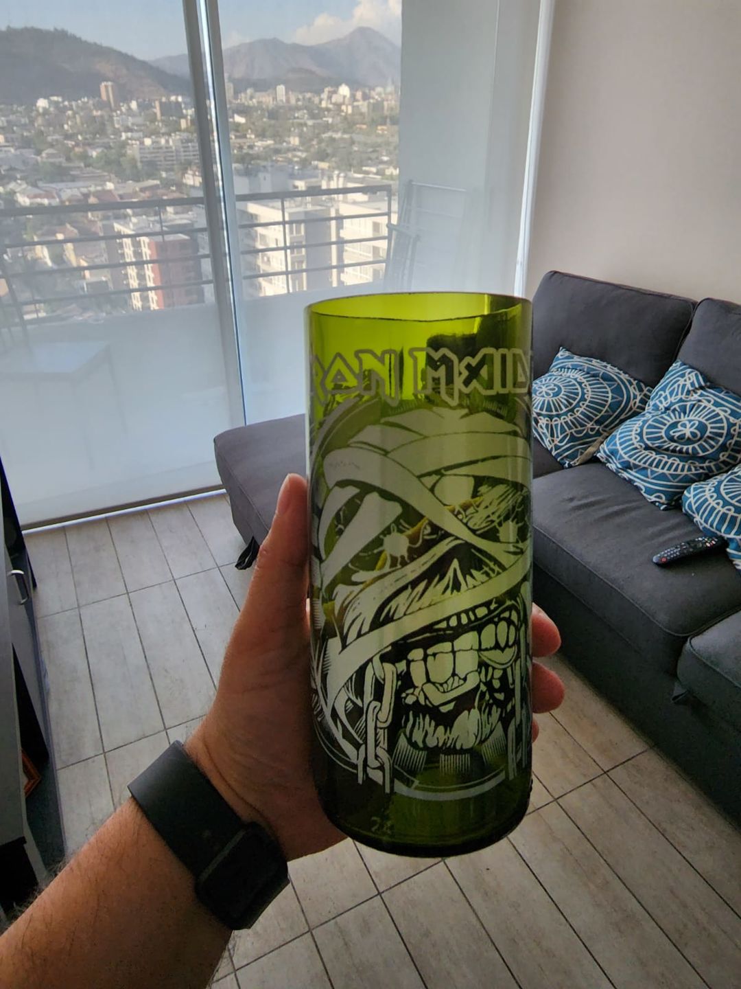 Customer photo review of Juego de 6 Vasos Metaleros