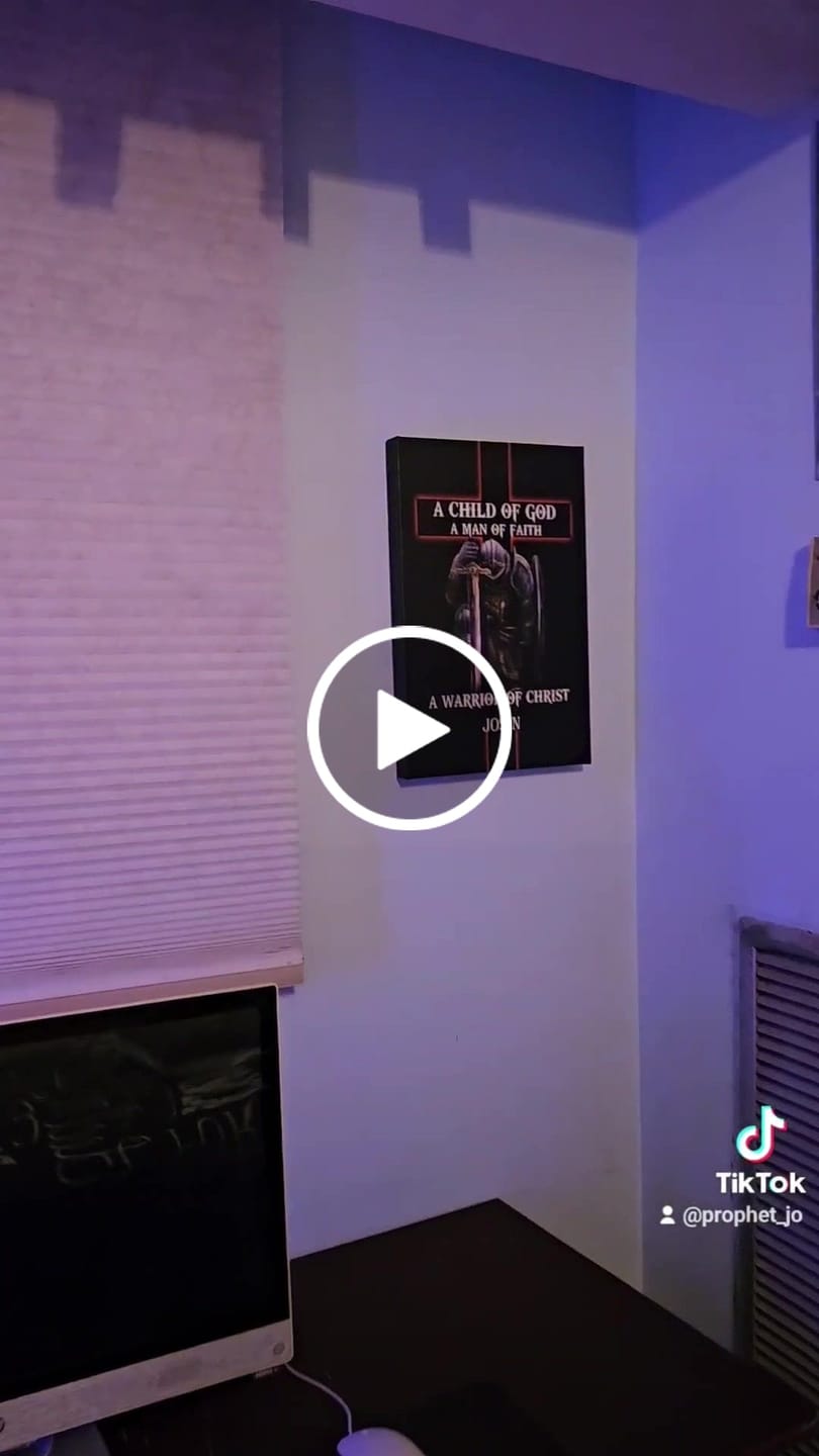 Customer video review of Isaiah 41:10 Wall Art, Fear Not For I Am With You Wall Art Canvas Print