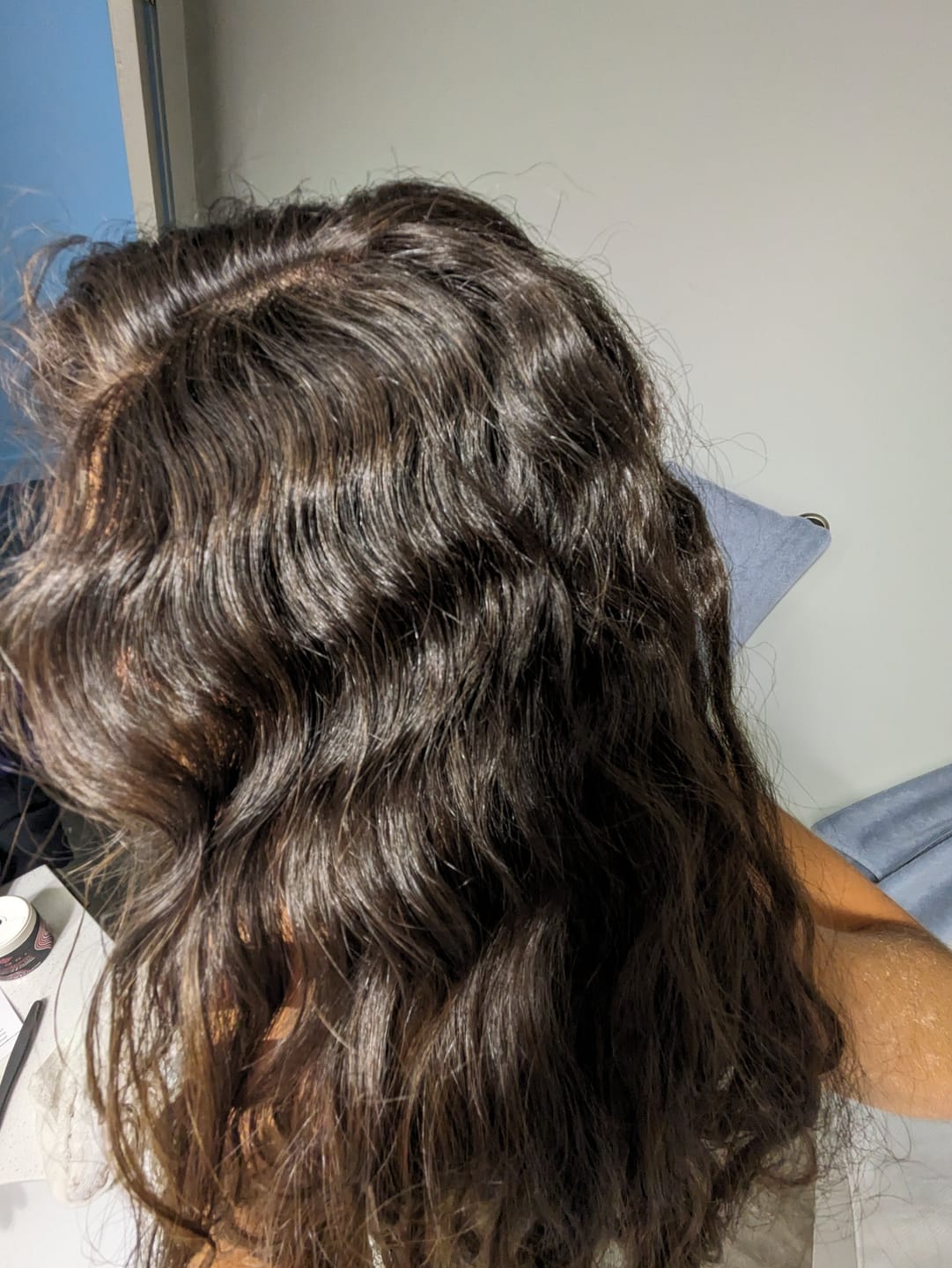 Customer photo review of Magnolia & Peony Dry Shampoo