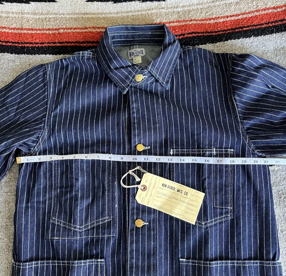 Customer photo review of 1930s Wabash Railway Work Coat