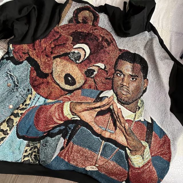 Customer photo review of Kanye West Tapestry Hoodie