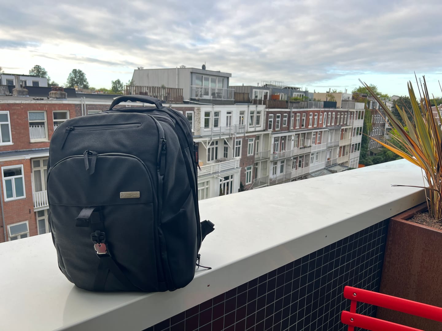 Customer photo review of Backpack – optional with laptop compartment (Tech-Sleeve)