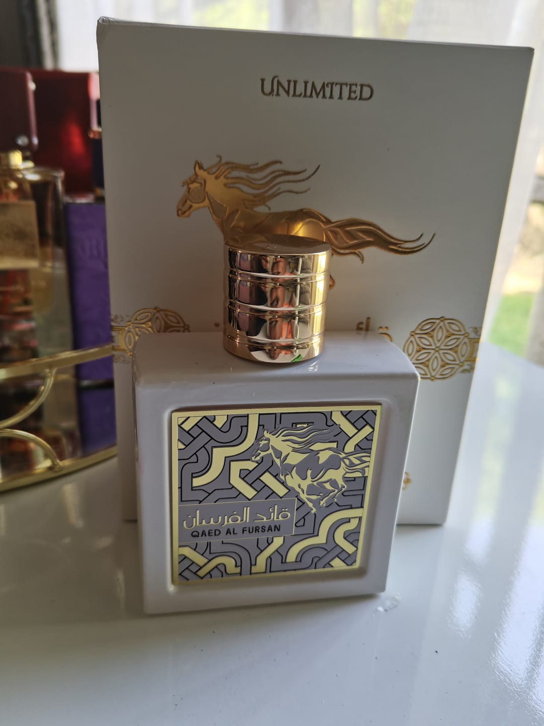Customer photo review of Qaed Al fursan Unlimited Lattafa 100ml