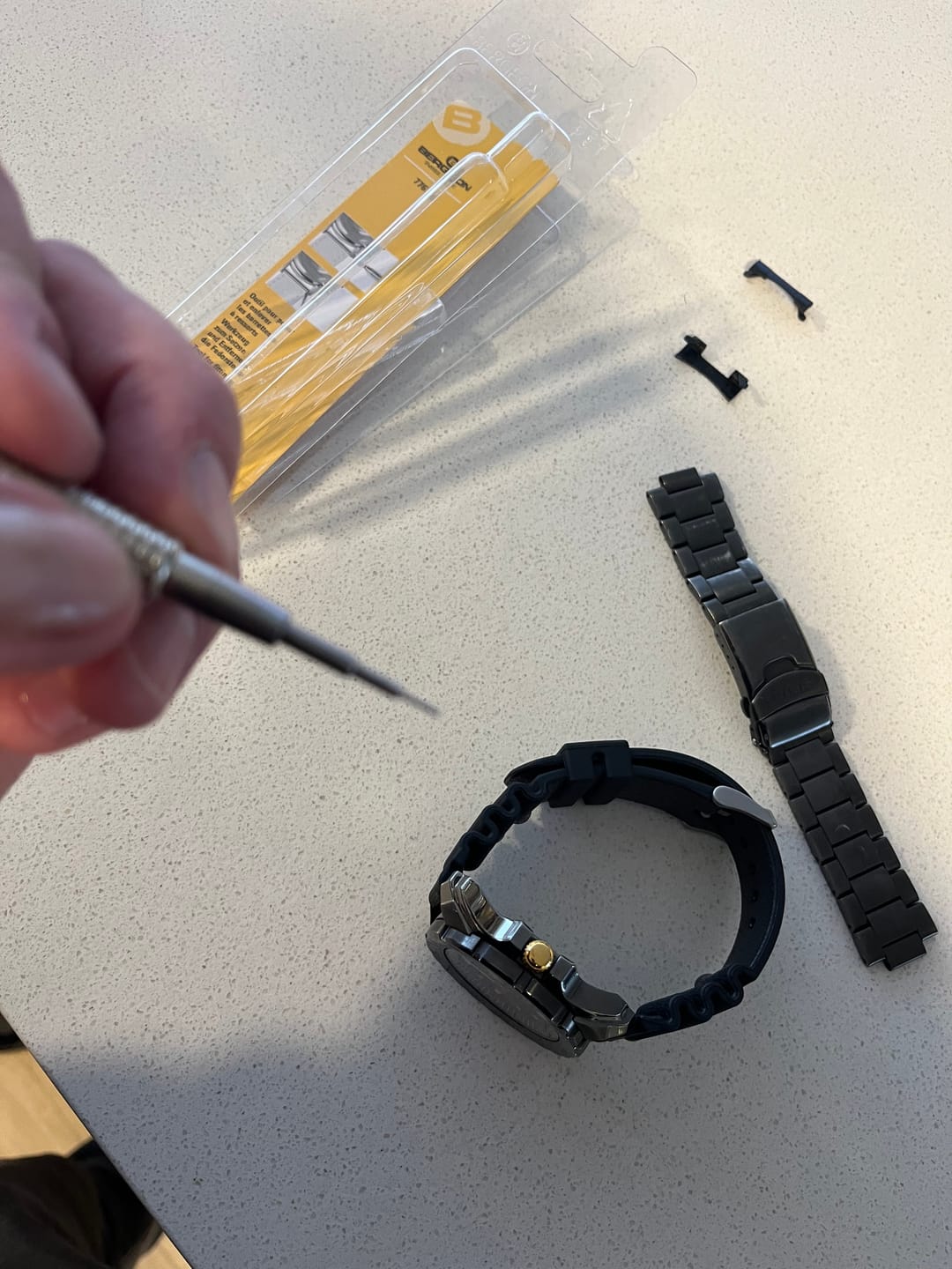 Customer photo review of Cambiacorreas Bergeon 7767-F Spring Bar Tool Swiss Made