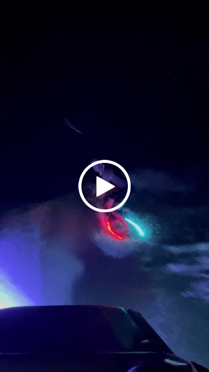 Customer video review of LED WAKESURF SYSTEM