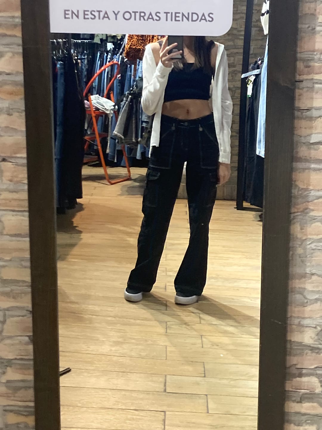Customer photo review of JEANS JUANA negro