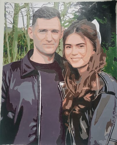 Customer photo review of Malen nach Zahlen - Dein Wunschmotiv