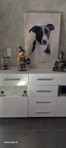 Customer photo review of Öl Pawtrait