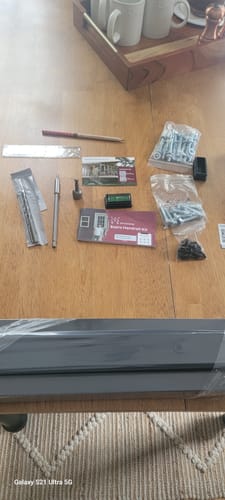 Customer photo review of Indoor/Outdoor Handrail Kit for Stairs 3 Steps
