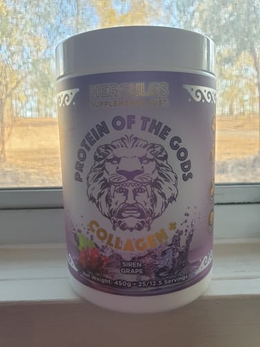 Customer photo review of Protein of the Gods - Collagen Plus 20 serves