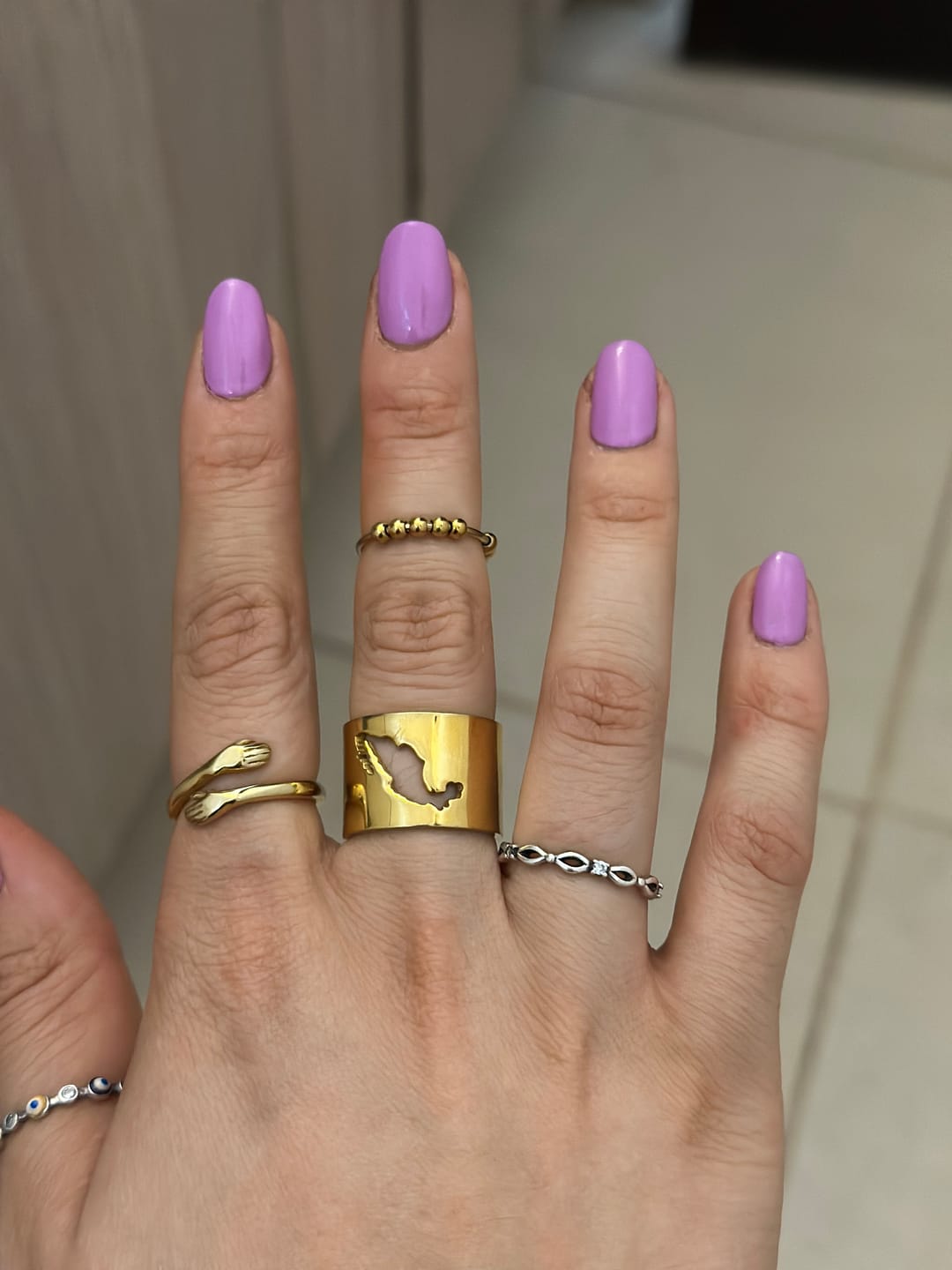 Customer photo review of Anillo México Querido