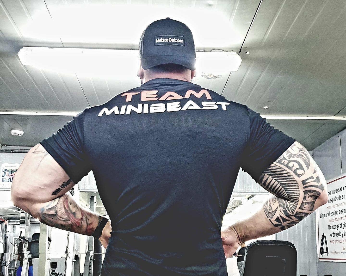 Customer photo review of MB Team Performance Unisex Tee