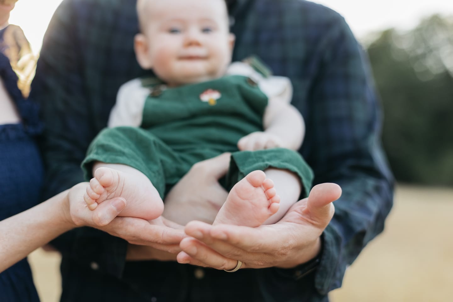 Customer photo review of Embroidered Toadstool Classic Corduroy Dungarees