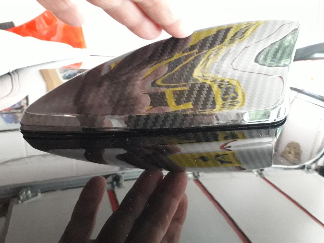 Customer photo review of Carbon Fiber Shark Fin Antenna Cover For Chevy Camaro 2016-2019