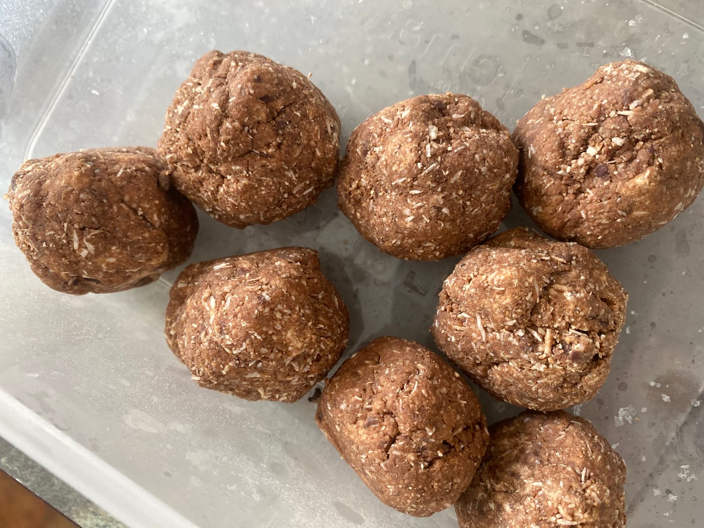 Customer photo review of Cookies & Cream Rad Ball Mix