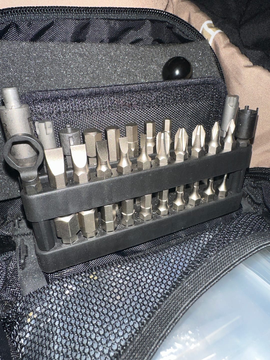 Customer photo review of Stackable Bit Holder