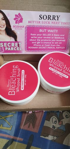 Customer photo review of Rosmar Secret Parcel - BER Months Pamigay