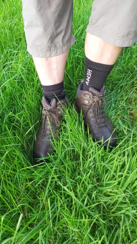 Customer photo review of HEMY Waterproof Socks