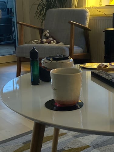 Customer photo review of Vinylplade bordskånere