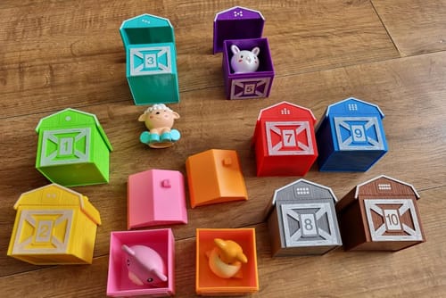 Customer photo review of ToddlerFarm - Montessori Learning Toy