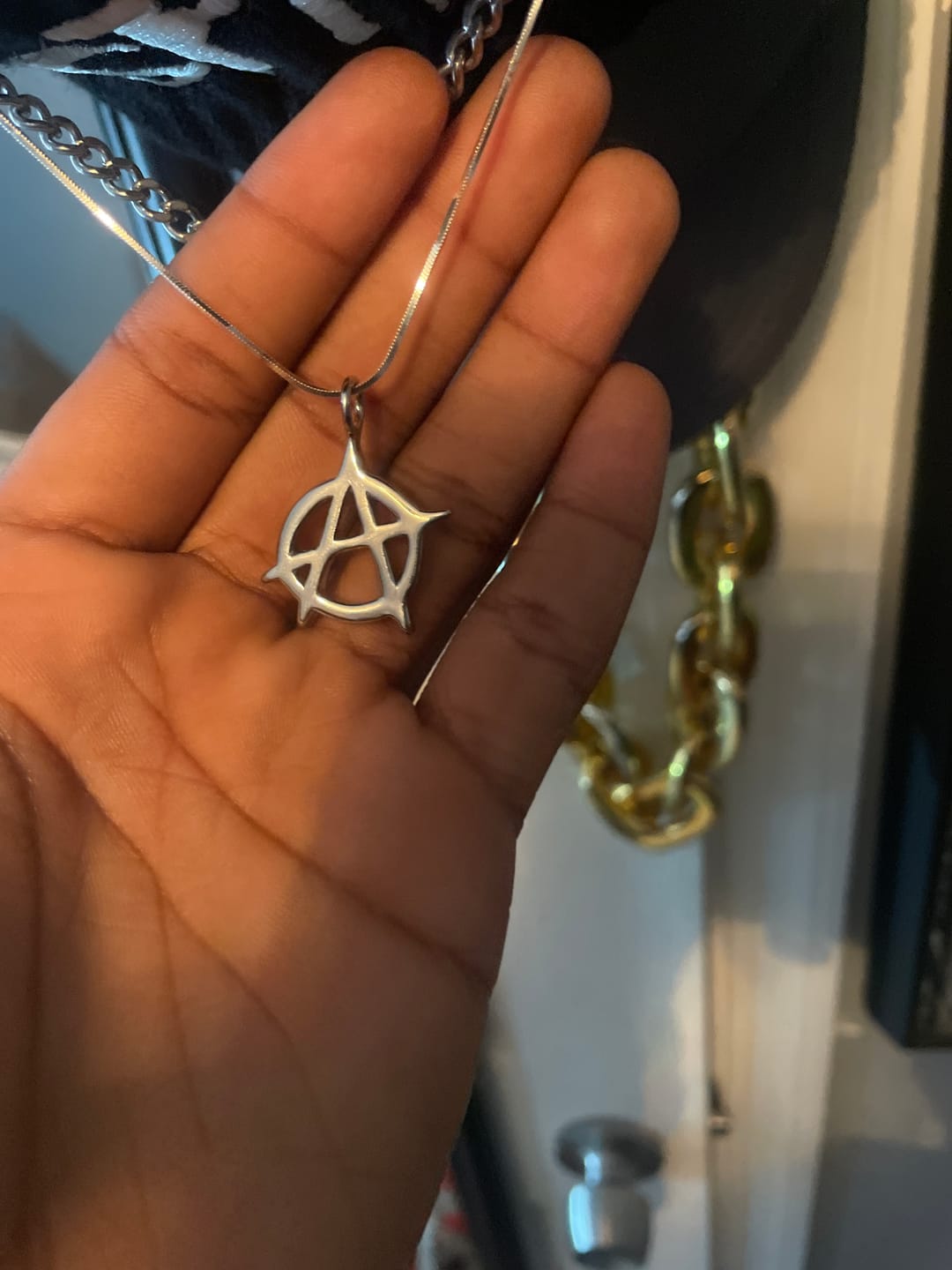 Customer photo review of ANARCHY PENDANT