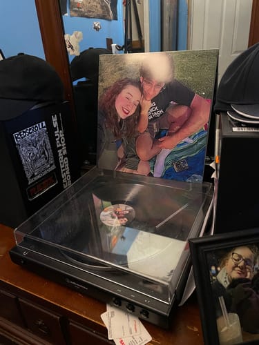 Customer photo review of Custom Vinyl Records