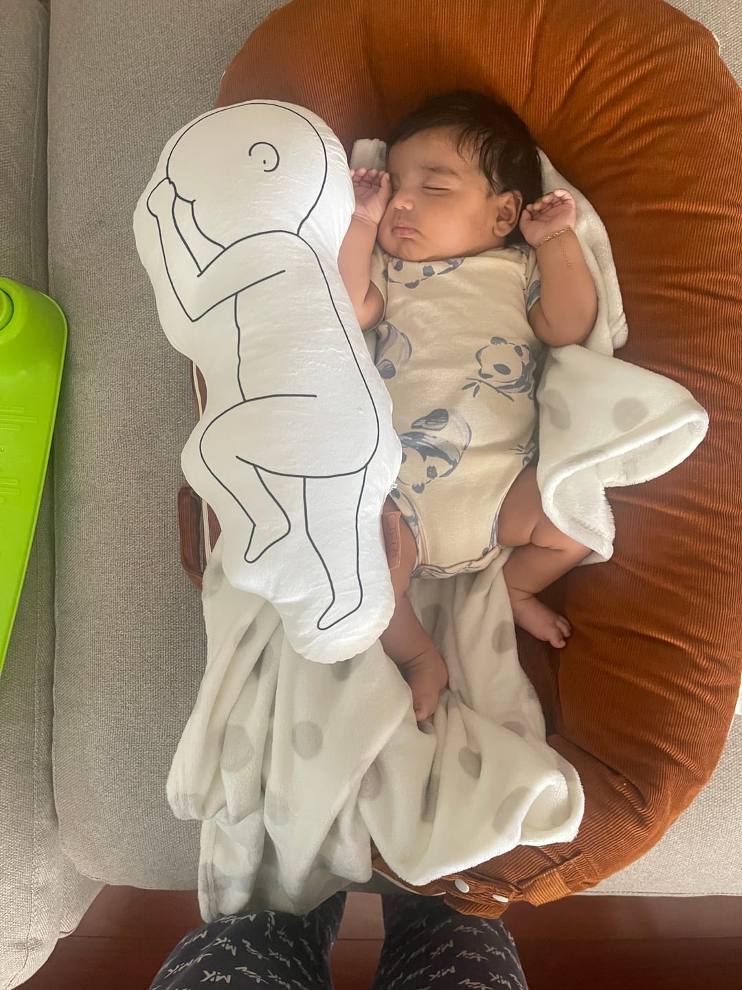 Customer photo review of Photo Birth Pillow