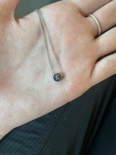 Customer photo review of Mini Round Pendant