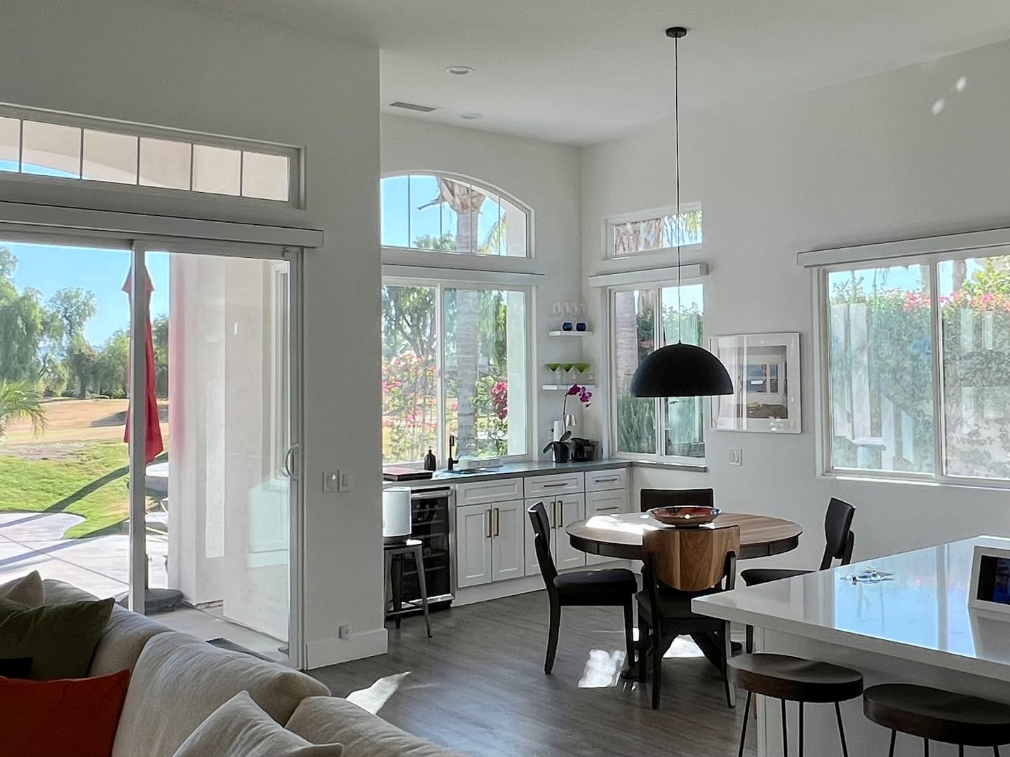 Customer photo review of Oversized Metal Dome Pendant Light