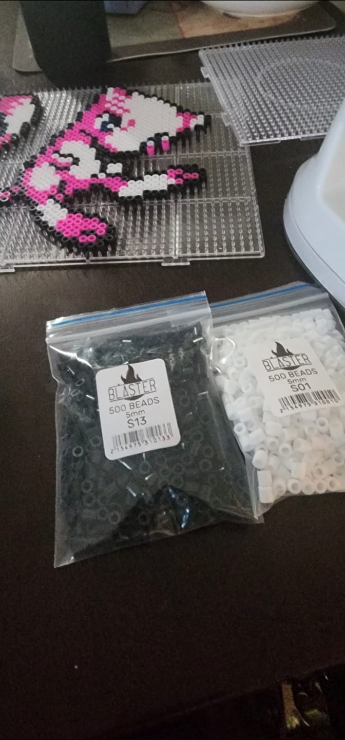 Customer photo review of Bolsa de 500 Beads - MIDI 5mm