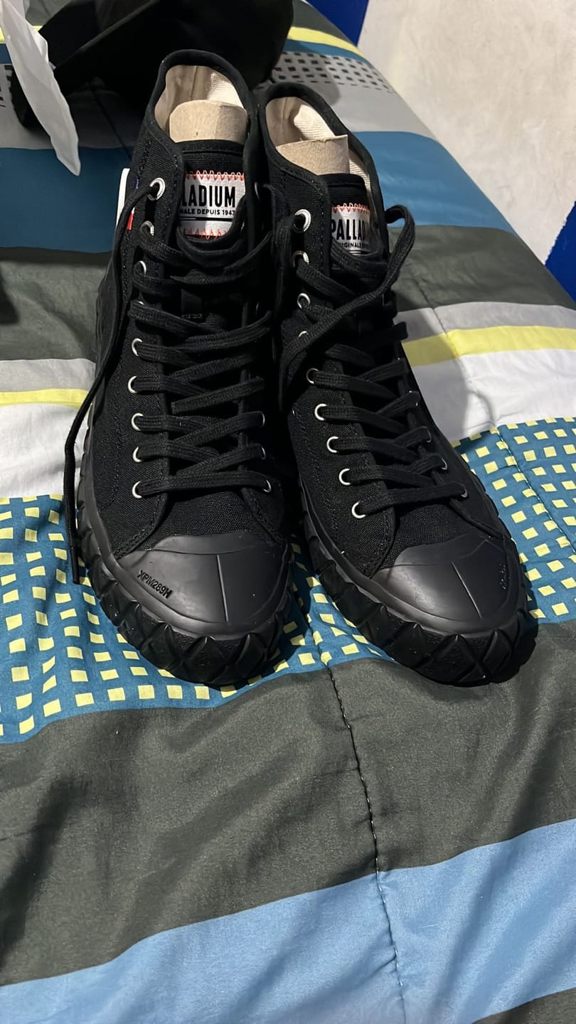 Customer photo review of Zapatilla Palladium Palla Ace Cvs Mid Unisex Negro