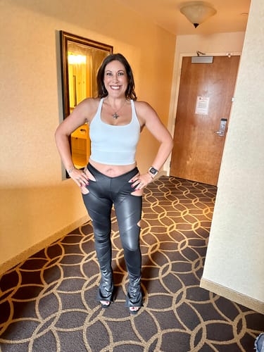 Customer photo review of Bia Pants - Black -  PRE ORDER ONLY