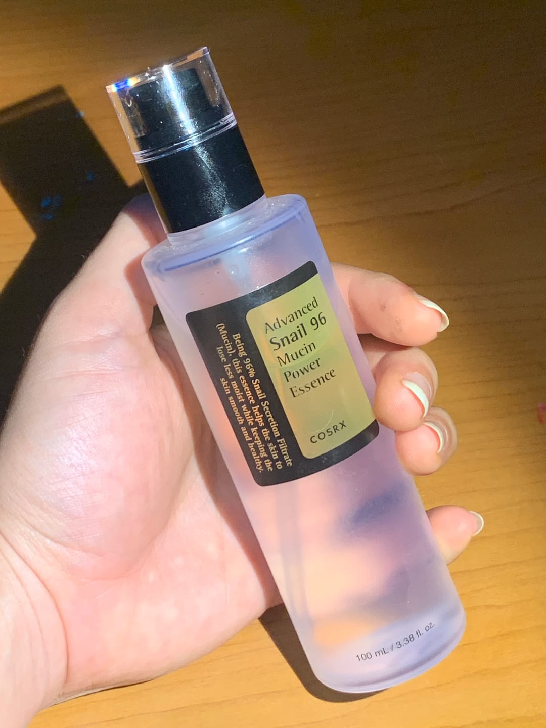 Customer photo review of Advanced Snail 96 Mucin Power Essence 100ml