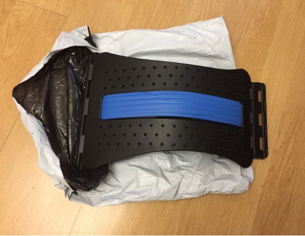 Customer photo review of The SpineCracker™ - Stretch Your Spine and Relieve Years of Tension