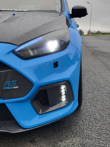 Customer photo review of Headlight Washer Covers (Genuine Ford) - Mk3.5 Ford Focus RS