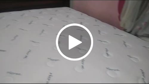 Customer video review of Memory Foam Mattress with Double Pocket Spring System