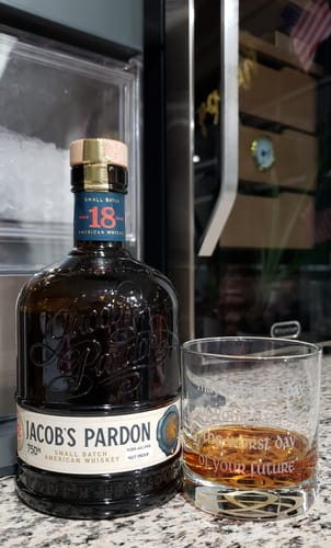 Customer photo review of Jacob’s Pardon | 18 Year | Small Batch American Whiskey