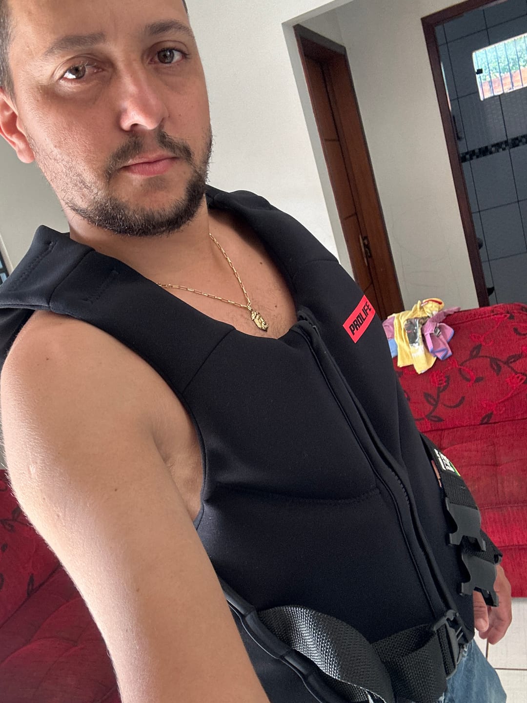 Customer photo review of Colete Salva-Vidas Homologado Protech V4