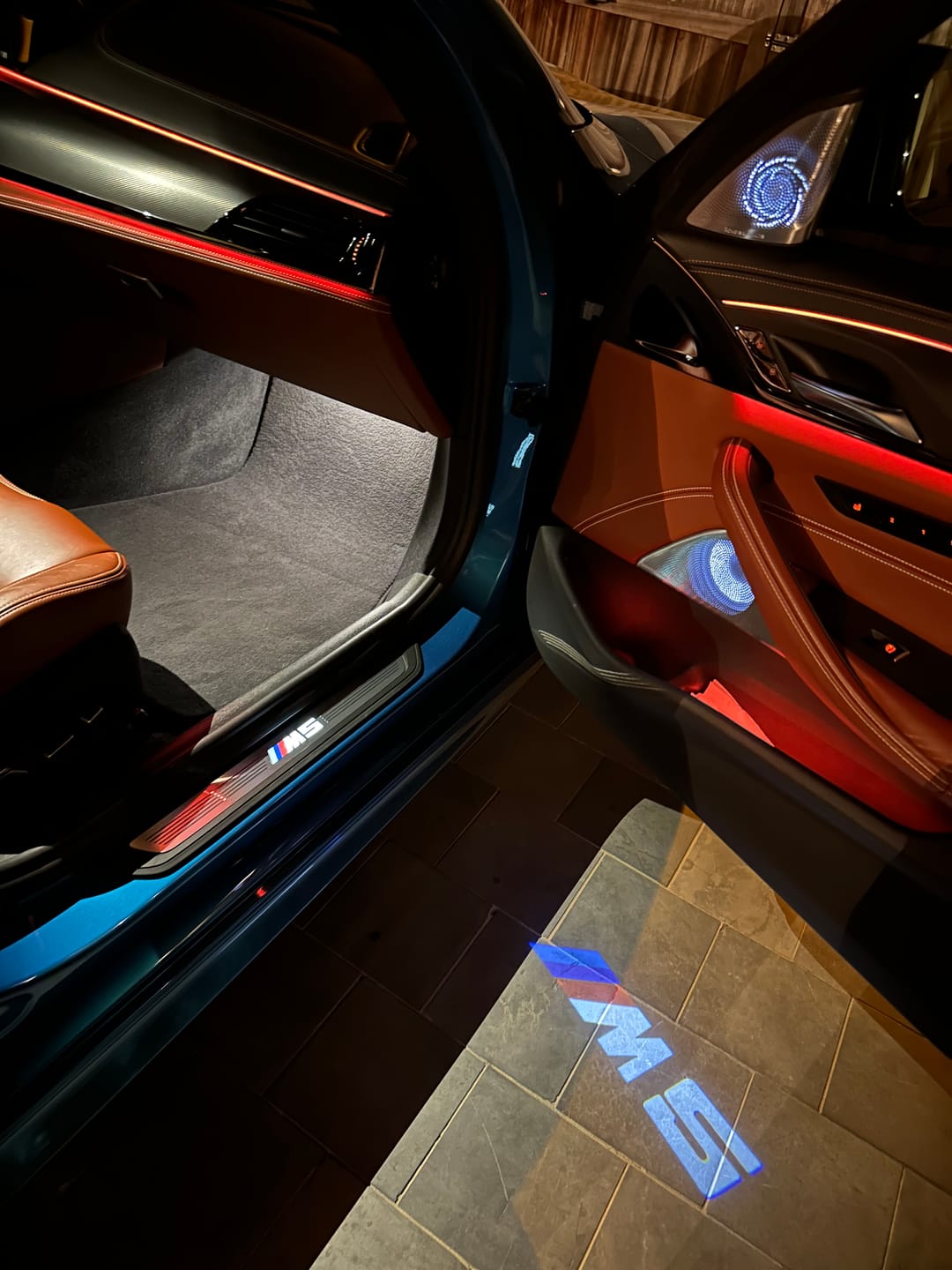 Customer photo review of BMW LED Car Door Welcome Logo Shadow Lights | E/F Chassis