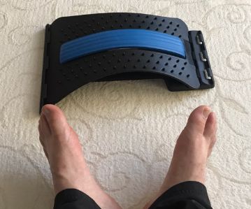 Customer photo review of The SpineCracker™ - Stretch Your Spine and Relieve Years of Tension