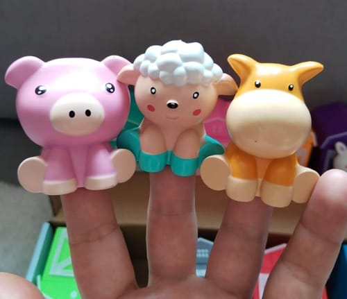 Customer photo review of ToddlerFarm - Montessori Learning Toy