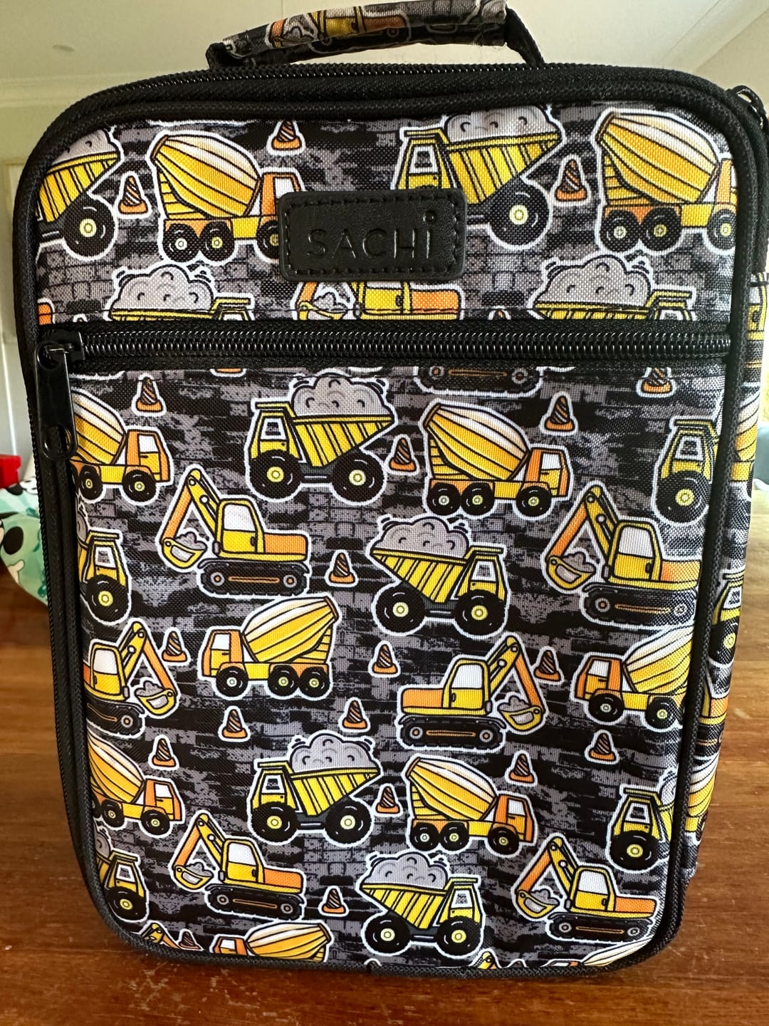 Customer photo review of Sachi Insulated Lunch Tote - Construction Zone