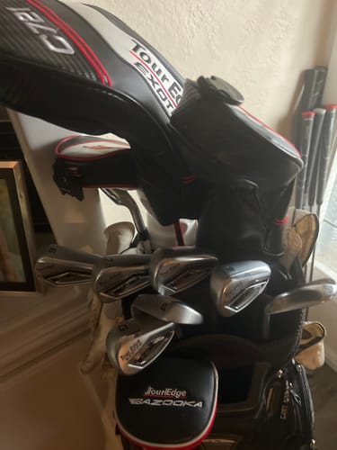 Customer photo review of Certified Pre-Owned Tour Edge Exotics E722 Irons