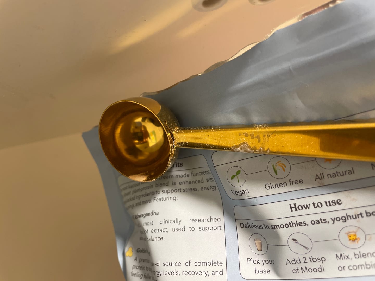 Customer photo review of Protein Scoop Clip