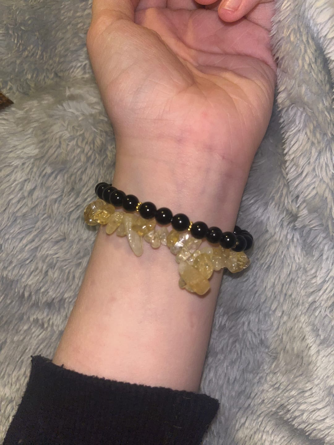 Customer photo review of Esteem Confidence Citrine Bracelet